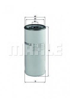 Фільтр паливний Mahle MTU MAHLE / KNECHT KC233