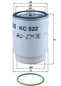 Паливний фільтр MAHLE / KNECHT KC522D (фото 1)
