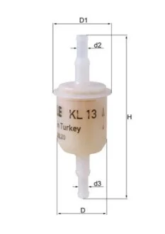 Паливний фільтр MAHLE / KNECHT KL13