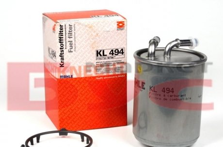 Фильтр топливный VW / SKODA / SEAT MAHLE / KNECHT KL494 (фото 1)