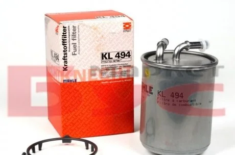 Фільтр паливний Mahle VW / SKODA / SEAT MAHLE / KNECHT KL494