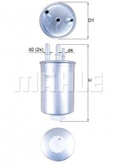 Фильтр топливный MAHLE / KNECHT KL505 (фото 1)