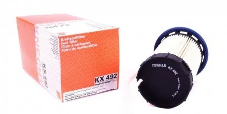 Фільтр паливний VW GOLF VII, SKODA OCTAVIA III 1.6-2.0 TDI 12- MAHLE / KNECHT KX492