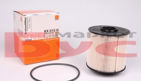 Фильтр топливный Mahle Daimler NFZ MAHLE / KNECHT KX672D