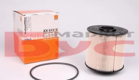 Фільтр паливний Mahle Daimler NFZ MAHLE / KNECHT KX672D