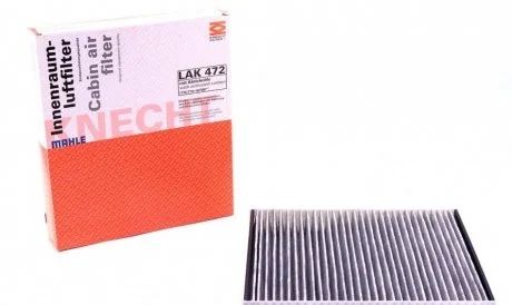 Фільтр салону Mahle Opel Astra, Insignia 08- MAHLE / KNECHT LAK472