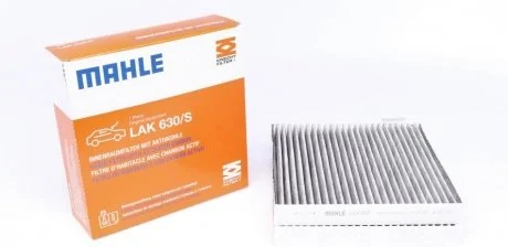 Фільтр салону повітряний MAHLE / KNECHT LAK630/S
