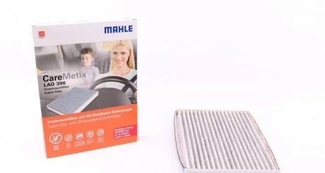 Фільтр салону NISSAN QASHQAI 06-,X-TRAIL 07- CareMetix MAHLE / KNECHT LAO396