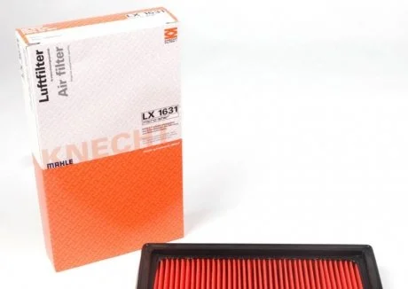 Фильтр воздушный Mahle Nissan Qachqai, Tiida MAHLE / KNECHT LX1631