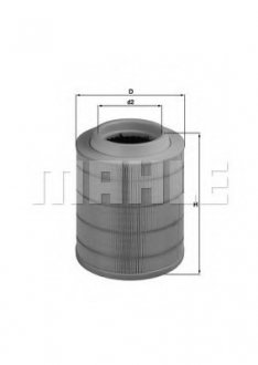 Фильтр воздушный Mahle MAN MAHLE / KNECHT LX1798