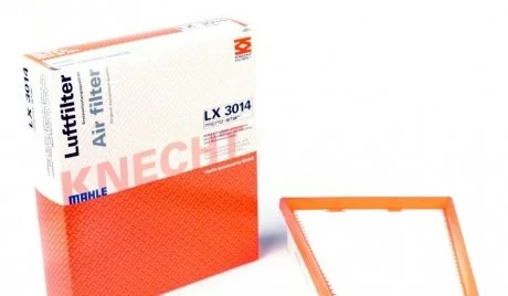 Фильтр воздушный Mahle Megane, Scenic 2,0 DCI 08- MAHLE / KNECHT LX3014