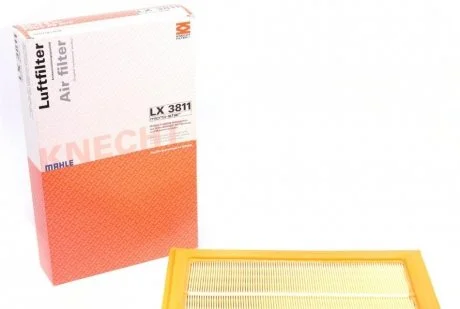 Фильтр воздушный Mahle MB C160, C200, C250, C350, GLC350 M274 MAHLE / KNECHT LX3811