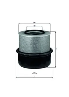 Фільтр повітряний Mahle Daimler MAHLE / KNECHT LX80