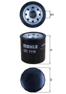 Фільтр масляний MAHLE / KNECHT OC 1116