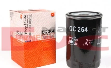 Фільтр масляний Mahle Audi, VW, Seat, Skoda MAHLE / KNECHT OC264