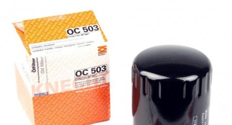 Фильтр масляный Citroen, Peugeot MAHLE / KNECHT OC503 (фото 1)