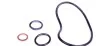Фільтр оливний BMW 3 (E46/E90) /5 (E60) 1.6/2.0/1. MAHLE / KNECHT OX1661D (фото 2)