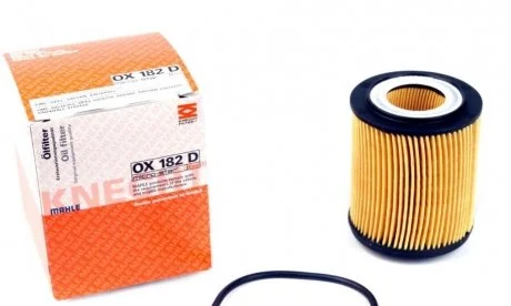 Фильтр масляный Mahle Opel, Vauxhall MAHLE / KNECHT OX182D