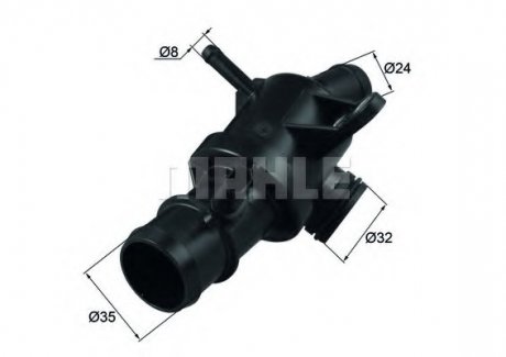 Термоствт MB A / B 1,6-2,0D 04-12 MAHLE / KNECHT TM4092