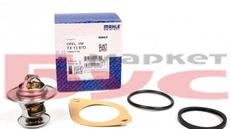 Термостат AUDI; FORD; OPEL; SEAT; SKODA; VW MAHLE / KNECHT TX 13 87 D