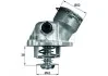 Термостат Behr 6.124.80.311 CITROEN / FORD / PEUGEOT MAHLE / KNECHT TX7580D (фото 3)