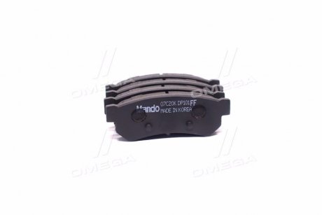 Колодки тормозные дисковые задние CHEVROLET LACETTI MANDO MPD27