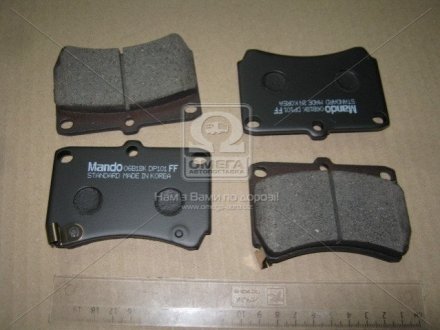 Кт. Тормозные колодки дисковые MANDO MPK06 (фото 1)