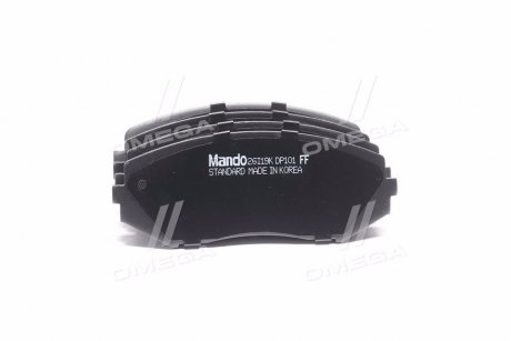 Колодки тормозные дисковые передние SUZUKI GRAND VITARA 06- MANDO MPZ06 (фото 1)