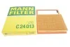 Фільтр повітряний FORD C-MAX, MONDEO V 2.0 Duratec 16V 10- (вир-во MANN) C24013
