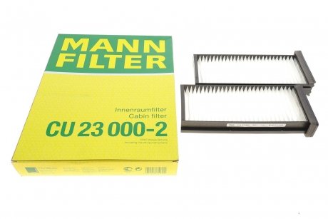 Фільтр салону MANN CU23000-2 (фото 1)