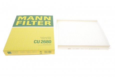 Фильтр салона MANN CU2680 (фото 1)