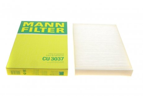Фильтр салона MANN CU3037 (фото 1)