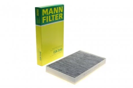 Фільтр салону вугільний (вир-во) MANN CUK3540