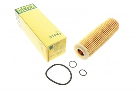 Фільтр масляний двигун MB (W204/212) 09- MANN HU514Y