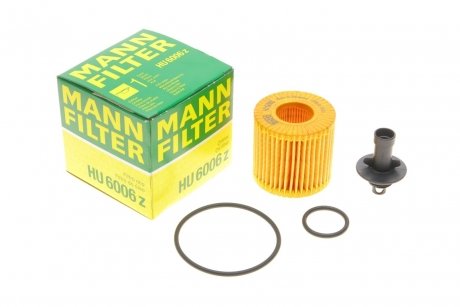 Фильтр масляный двигателя MANN HU6006Z (фото 1)