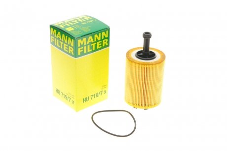 Фильтр масляный двигателя MANN HU719/7X (фото 1)