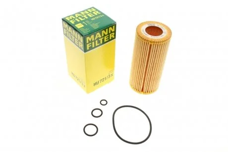 Фільтр масляний MB S-KLASSE S600 (W220/221) 02- (вир-во) MANN HU721/3X
