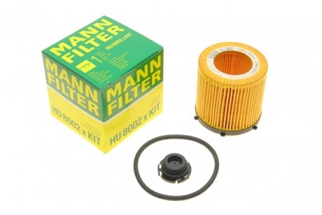 Масляный фильтр MANN HU8002X KIT (фото 1)