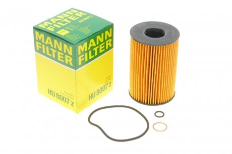 Фильтр масляный двигателя BMW 5, 7, X5 5.0-6.0i 08- MANN HU8007Z (фото 1)
