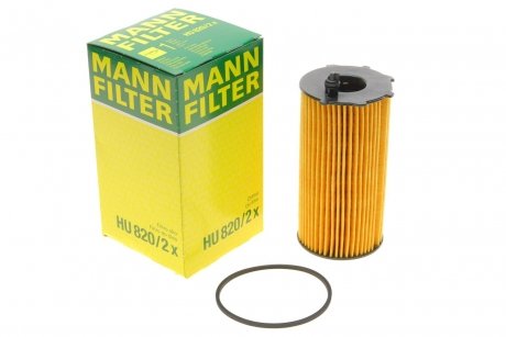 Фільтр масляний (вир-во) MANN HU8202X (фото 1)