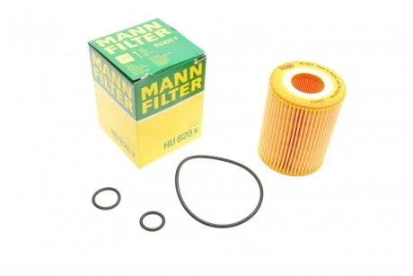 Фільтр масляний двигун OPEL ASTRA G, H, CORSA C 1.7 CDTI 00- MANN HU820X