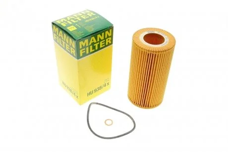 Фільтр масляний двигун MANN HU938/4X