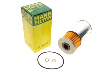 Фильтр масляный двигателя MANN PF1055/1X (фото 1)