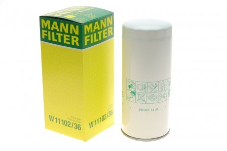 Фильтр масляный MANN W1110236 (фото 1)