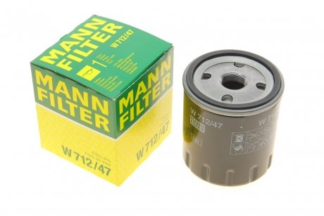 Масляный фильтр MANN W712/47 (фото 1)