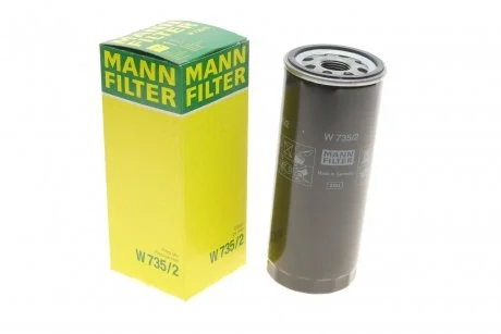 Фильтр масел MANN W 735/2