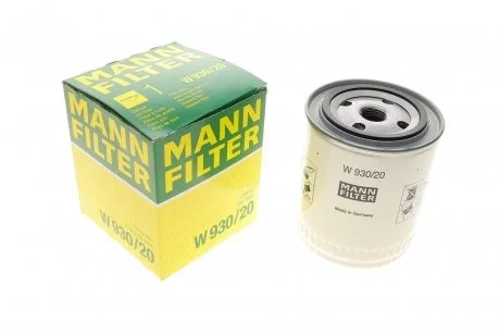 Фильтр масляный двигателя LR RANGE ROVER I, II 75-02 MANN W930/20