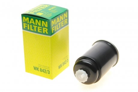 Топливный фильтр MANN WK842/3 (фото 1)