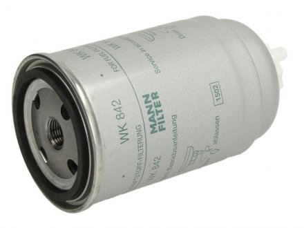 Фильтр топливный MANN WK842 (фото 1)