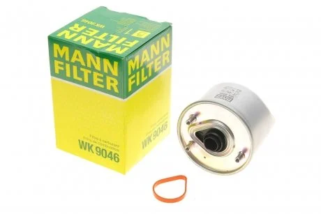 Фільтр паливний FORD 1.4-1.6 TDCI 08-, VOLVO 1.6 D2 10- (вир-во) MANN WK9046